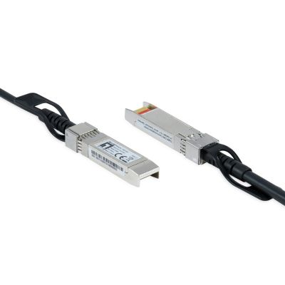 3. LevelOne DAC-0102 InfiniBand/Fiber Optic Cable 2m SFP+ Black