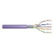 4. DIGITUS installation cable cat.6, F/UTP, Dca, AWG23/1, LSOH, 305m, purple, reel