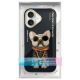 11. Nimmy Glasses Cool Dog iPhone 16 Case - Black