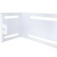 2. WHITE MOUNTING BRACKETS FOR BENCHK WALL BARS WHW S8