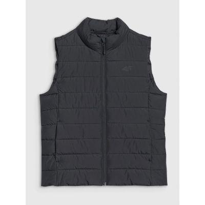 8. Women's down vest with synthetic filling 4F 4FWSS25TVJAF181-20S