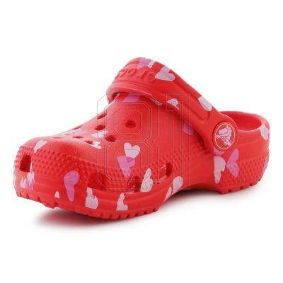 3. Crocs Classic Vday Clog T Jr 209755-6ZR flip-flops