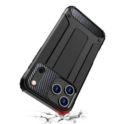 9. Hybrid Armor Case for iPhone 17 Pro - Black
