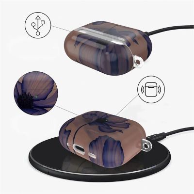 4. Tech-Protect Lamano case for AirPods 3 Pro - brown and purple