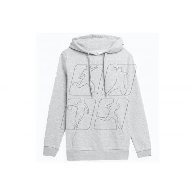 Sweatshirt 4F W 4FSS23TSWSF372 cool light gray melange