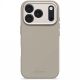 Decoded AntiMicrobial Silicone Backcover with MagSafe for iPhone 17 Pro - Beige