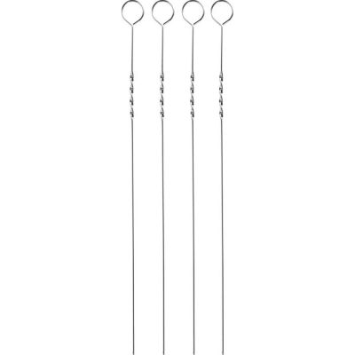 12. SKEWER FOR SHASHLIK 4 PCS. LENGTH 37.5 CM
