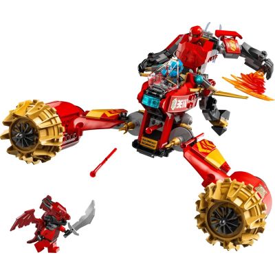 3. LEGO NINJAGO 71830 Kai's Storm Rider Mech