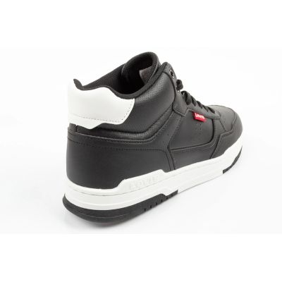 4. Levi's John SE black high-top sports shoes for kids