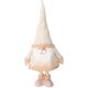 15. SANTA CLAUS ON TELESCOPIC LEGS 30X18X100CM GOLD