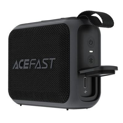 6. Acefast K4 Go Bluetooth 5.4 Mini Wireless Speaker - Black