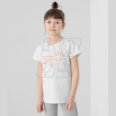 3. T-shirt 4F Jr HJL22-JTSD005 10S