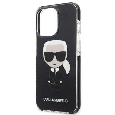 6. Karl Lagerfeld Iconik Karl Case for iPhone 13 Pro / iPhone 13 - Black