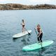 22. VIRTUFIT SUP SURFER 305 BOARD WITH SAIL AND ACCESSORIES BLACK