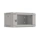29. LANBERG WALL-HUNG RACK CABINET 19" 4U 540X350 GRAY GLASS DOOR (FLAT PACK)