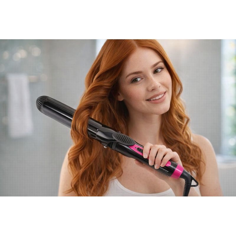 10. Esperanza JANET EBL011 hair curler (35W; black)