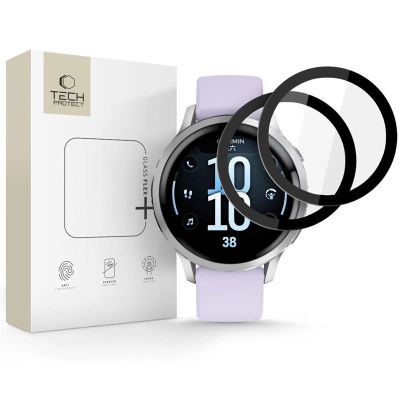 Tech-Protect Glass Flex+ 2-pack for Garmin Venu 4 41mm - black