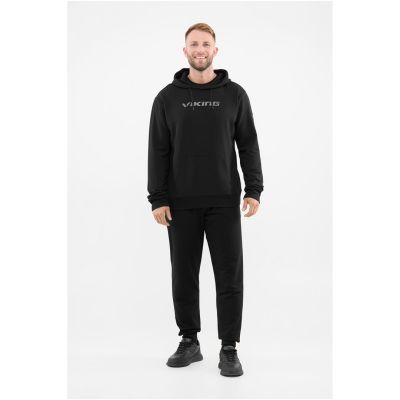VIKING Team Wear Man Bamboo Hoodie Black M