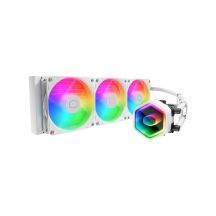 Cooler Master MasterLiquid 360 Core II White Processor Liquid Cooling Kit 12 cm White 1 pc.
