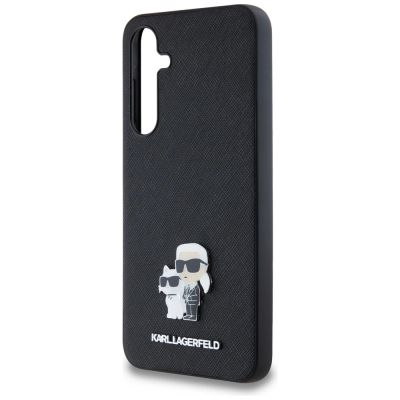 6. Karl Lagerfeld Saffiano Karl&Choupette Pin case for Samsung Galaxy A35 - black
