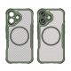 2. Leading Series MagSafe Silicone Case for iPhone 16 - Green