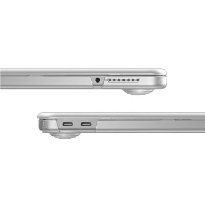 7. AmazingThing Titan Hardshell Case for MacBook Neo 13" - Transparent