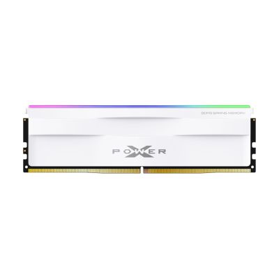 DDR5 Silicon Power XPOWER Zenith RGB Gaming Memory 64 GB (2 x 32 GB) 6000 MHz CL30 1.35 V White