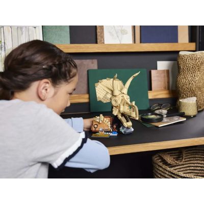 5. LEGO JURASSIC WORLD 76969 Dinosaur Skeletons: Triceratops Skull