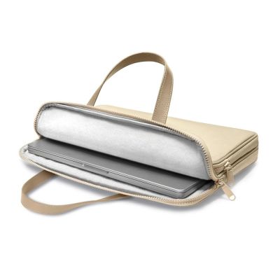 4. Tech-Protect Carrying Bag for 13-14" Laptop - Beige