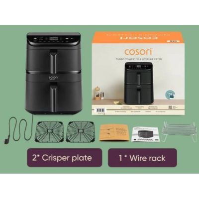 7. Cosori 10.8L Black Fryer