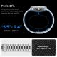 12. Spigen Modern Fit Band for Samsung Galaxy Watch 40/44/46 mm - Silver