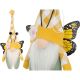 6. GNOME BUTTERFLY YELLOW 25CM SPRING DECORATION