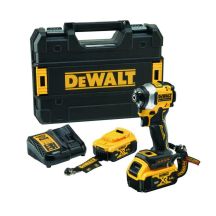 DEWALT IMPACT DRIVER 18V DCF850P2T 208Nm 2x5.0Ah TSTAK LANYARD READY