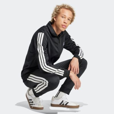 22. adidas Sportswear Basic 3-Stripes Tricot JI8858 M tracksuit