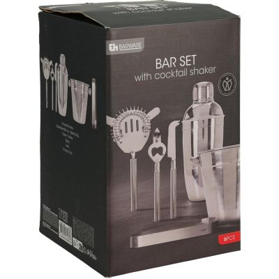 20. BARTENDER SET 6 PIECES DRINK SHAKER TONGUE