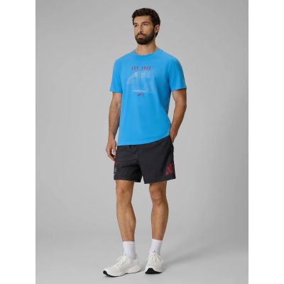 3. Men's regular printed T-shirt 4F 4FRSS26TTSHM4039-33S