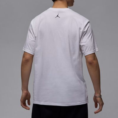 2. Men's Air Jordan Sport Dri-FIT Graphic T-Shirt White - HQ8966-100