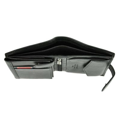 7. Pierre Cardin Men's Leather Wallet Vertical Zipper - 326A-TILAK15