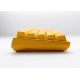 8. Ducky One 3 Yellow Mini Gaming Keyboard USB German Yellow