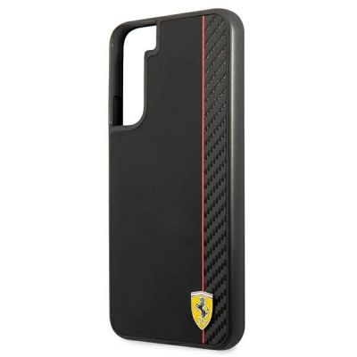 6. Ferrari FESAXHCS22MBK S22+ S906 black/black hardcase On Track Carbon Stripe