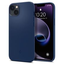 Spigen Silicone Fit Mag Case with MagSafe for iPhone 14 Plus - Blue