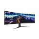 10. MONITOR ASUS 49" XG49VQ ROG STRIX 124.5 cm (49") 3840 x 1080 pixels UltraWide Full HD LED Black
