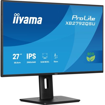5. iiyama ProLite XB2792QSU-B1 computer monitor 68.6 cm (27") 2560 x 1440 px Quad HD LED Black