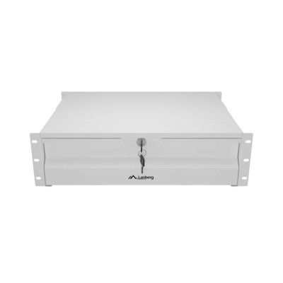 16. LANBERG DRAWER FOR CABINETS 19" 3U 360MM GRAY