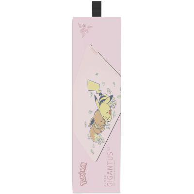 5. Razer Gigantus V2 – Pikachu & Eevee Edition Gaming Mousepad Pink
