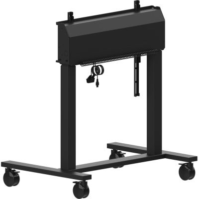 36. IIYAMA Floor jack on wheels max. 120KG MD-CAR2031-B1 retail sale (Speditionsversand)