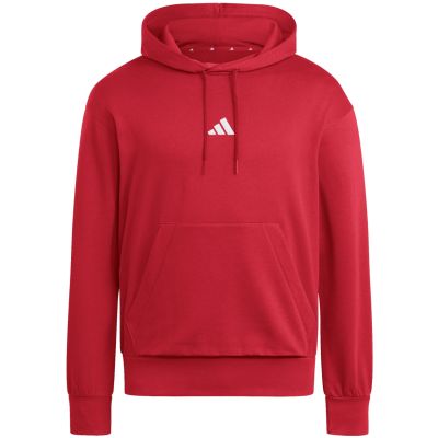 9. Men's adidas Essentials Feelcozy Hoodie red KC0907