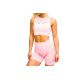 4. GymHero Leggings Stripes W MAUVE