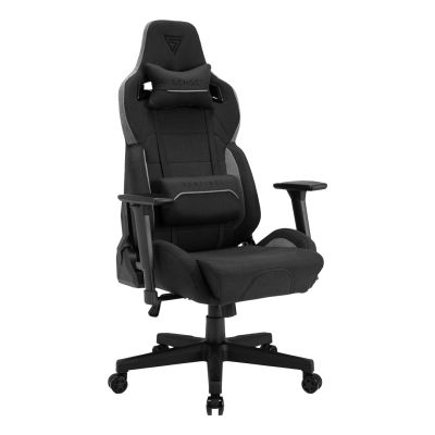 3. SENSE7 Sentinel Gaming Chair Upholstered Seat Black, Gray