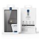 3. Dux Ducis Lawa Leather Case for iPhone 16e / 17e with Detachable Magnetic Wallet - Gray